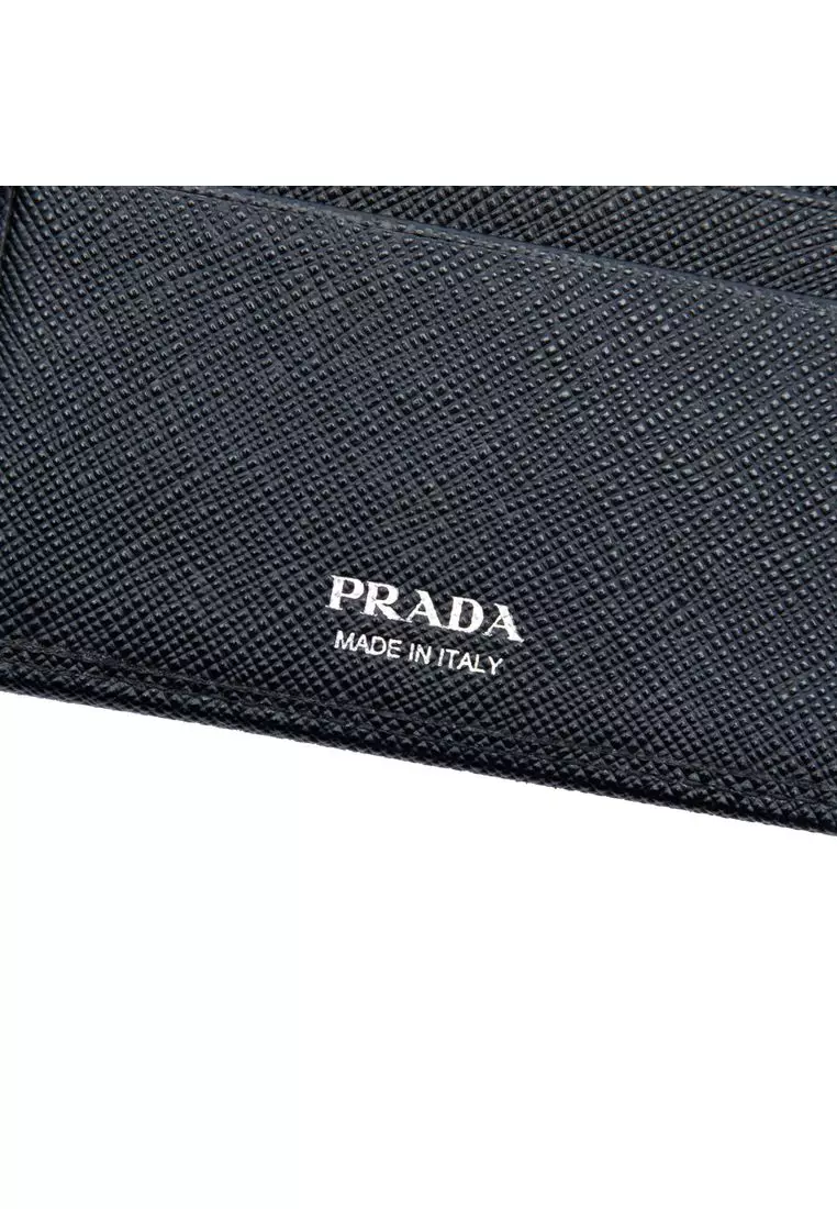 Pre-Loved Prada Saffiano Bifold Small Wallet