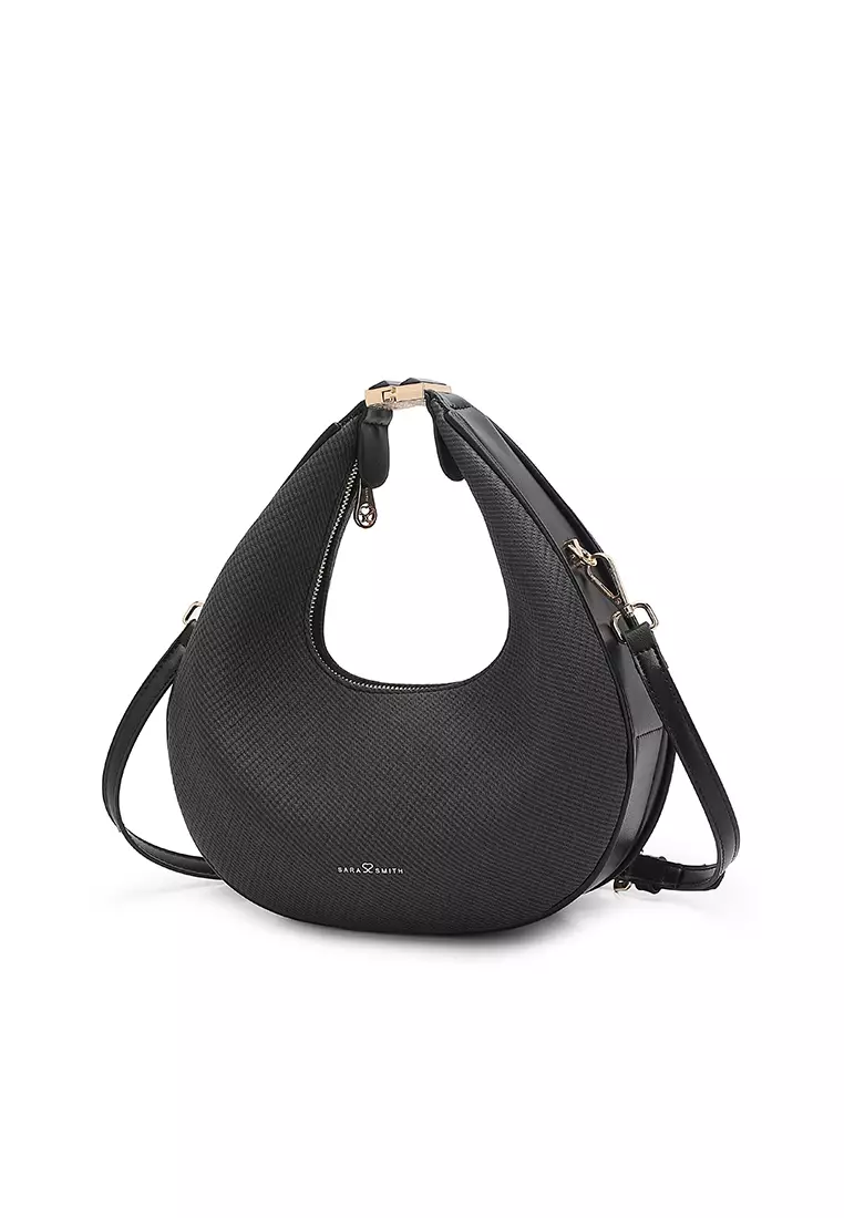 Women's Top Handle Bag / Sling Bag / Crossbody Bag / Shoulder Bag - Black