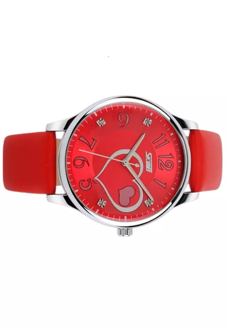 Jam Tangan Casual Analog Wanita Waterproof Strap Tali Material PU Leather PT04 ORIGINAL