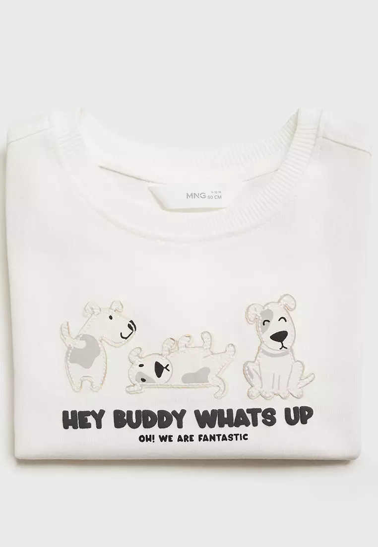 Jual MANGO BABY TShirt Buddy Original 2024 ZALORA Indonesia