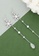 ZITIQUE silver Women's Winter Snow flower Drop Earrings - Silver 88B46ACC27FF82GS_3