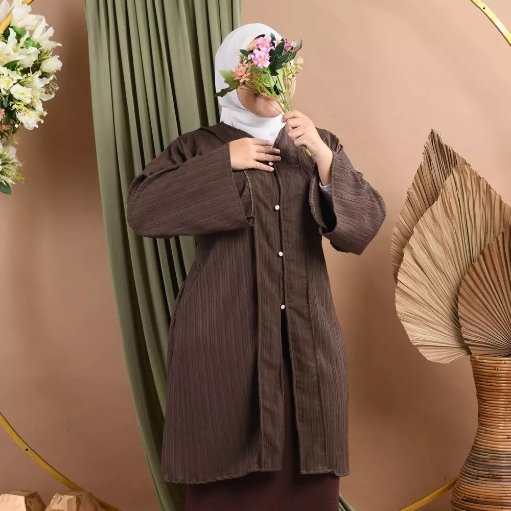 Mahira Jumbo Tunic - Mahogany M19424 R79S3