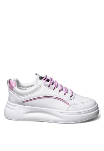 Panarybody white Sepatu Sneakers Wanita Gaya Korea 3C202SHC8A08E9GS_1