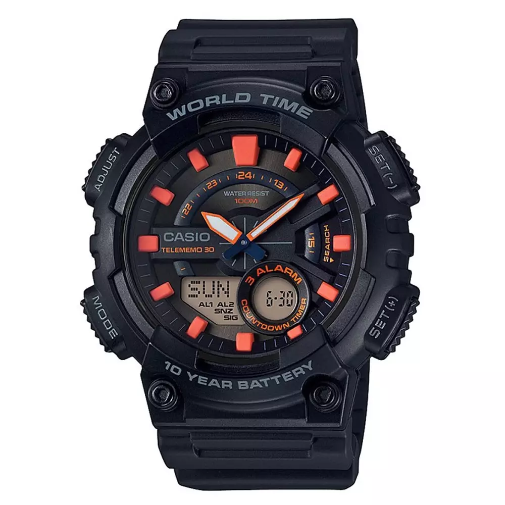 Jam Tangan Pria Casio AEQ-110W-1A2VDF