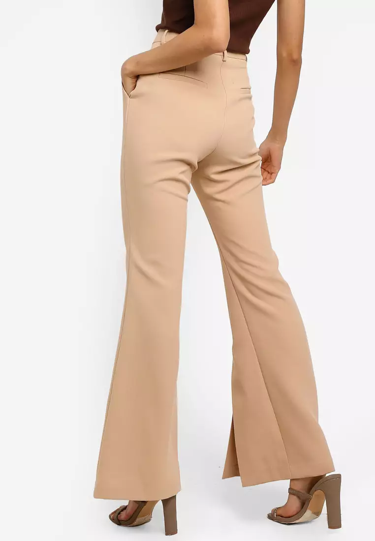 Buy Dressing Paula Flare Crepe Pants Online