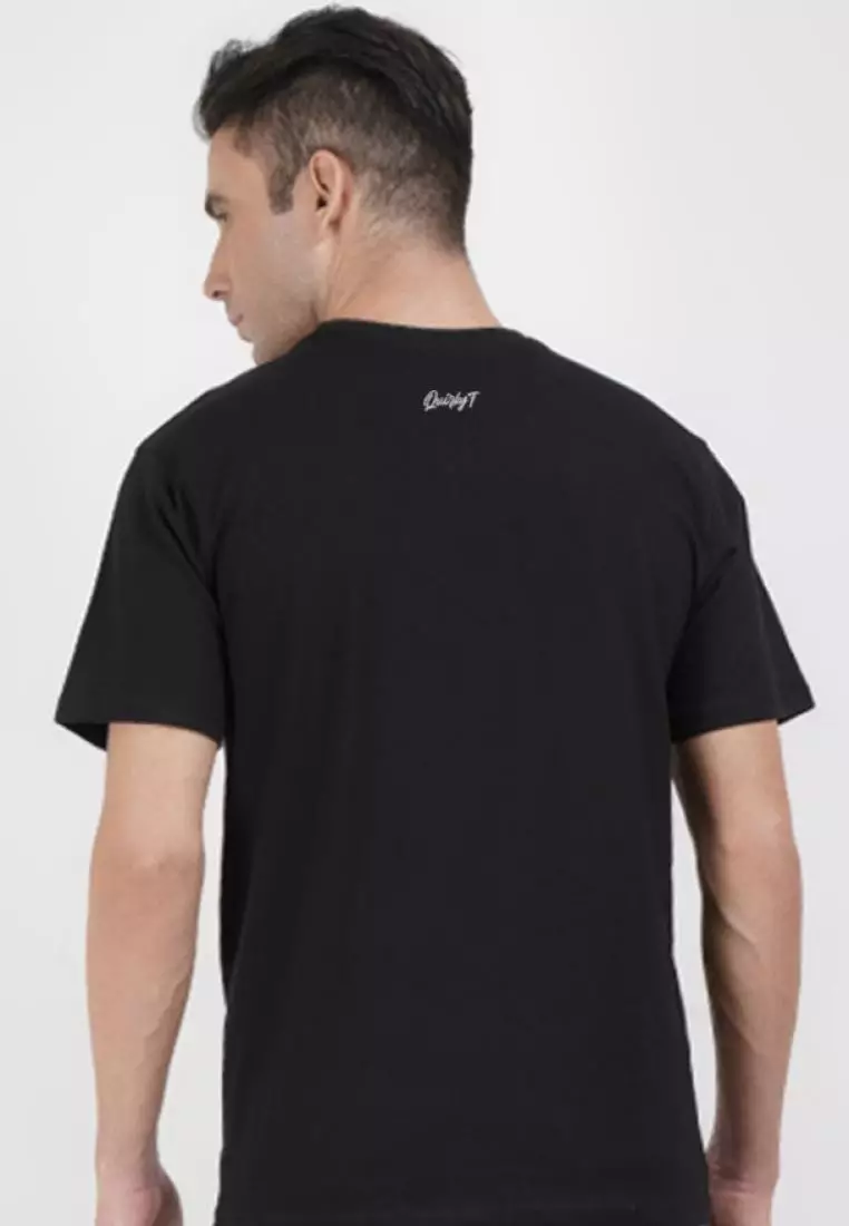 Always Keep Positive Black Tee Cotton Short Sleeve Essential T-Shirt