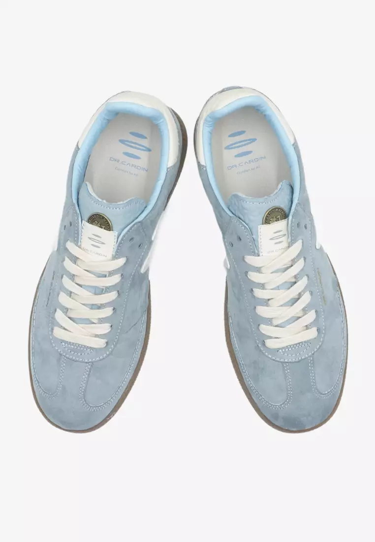 Dr Cardin The Origin: Heritage Ladies Sneaker L-RJC-3829 | Denim/Faux Suede/Leather