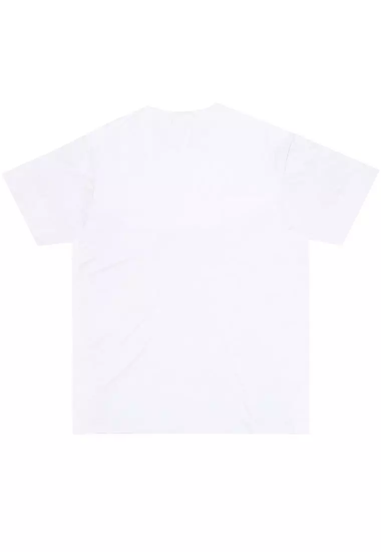 MTV49 Kaos Lengan Pendek  Tulisan Jepang "3 katakana" putih