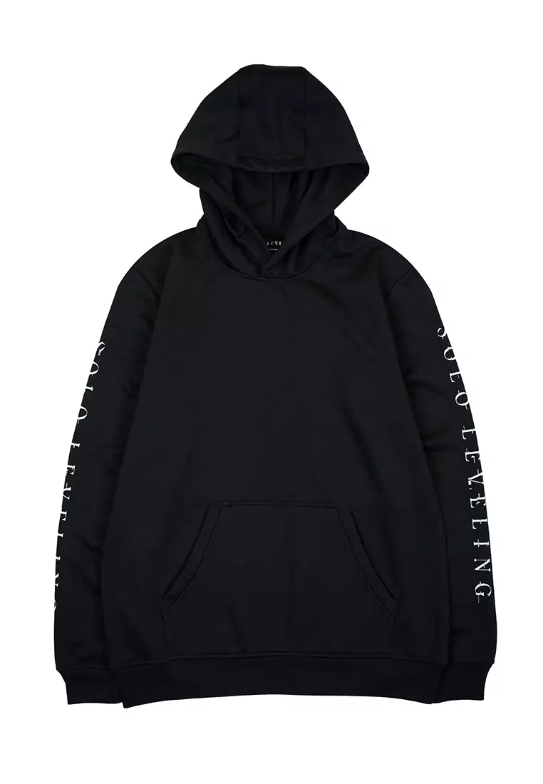 Ryusei x Solo Leveling | Hoodie Hunter Solo Leveling Black