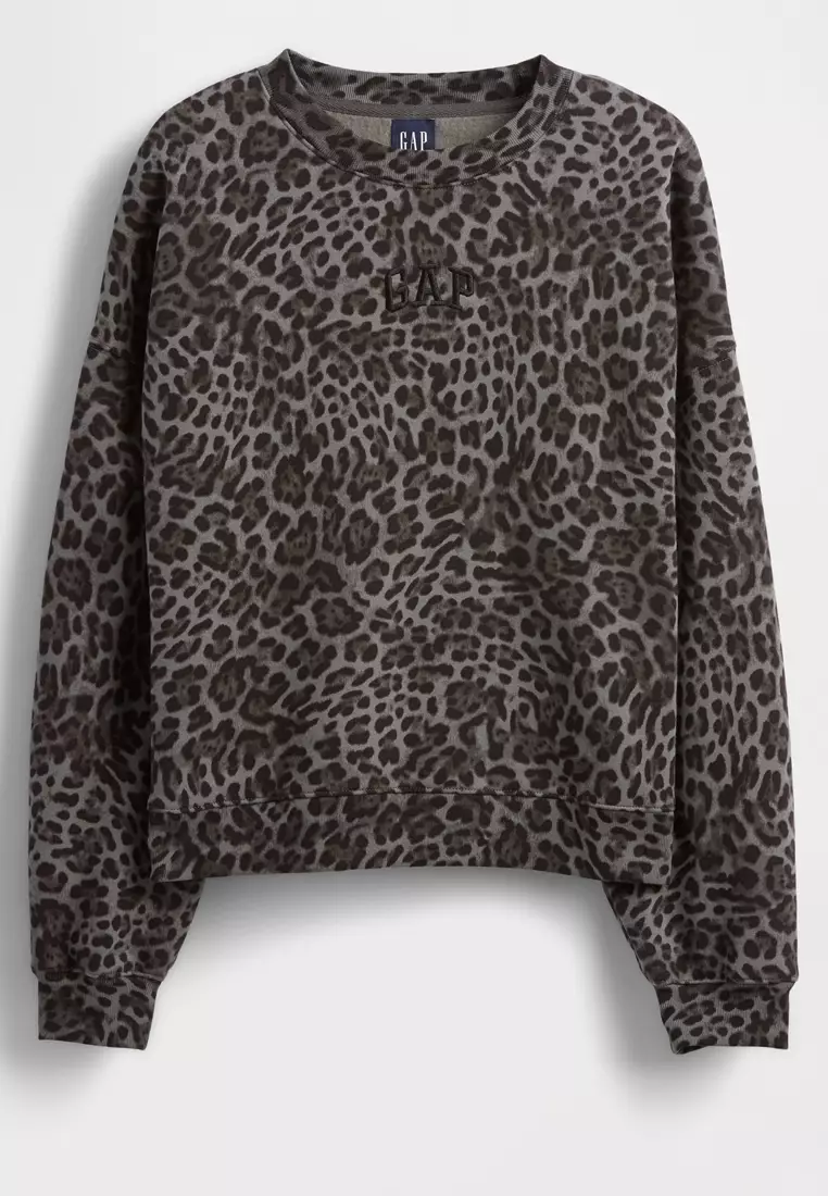 Logo Wedge Pullover Sweatshirt