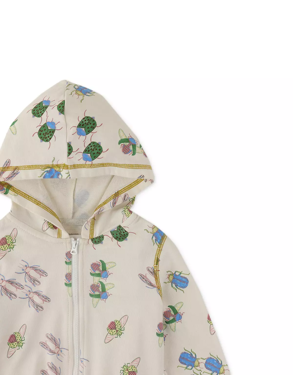 Gingersnaps Baby Hippie Patch Jacket - Jaket Bayi Laki-laki (Putih)