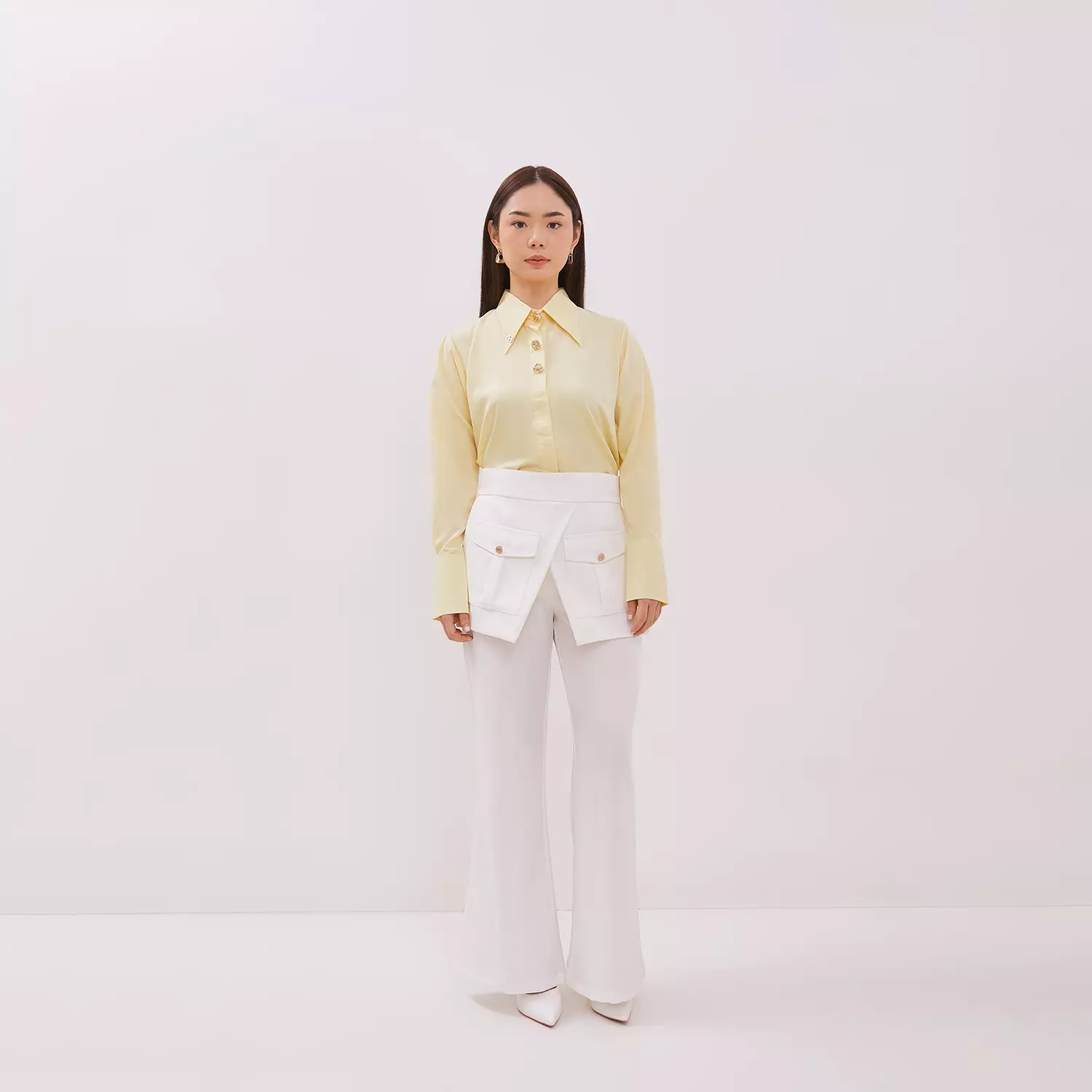 Chanté - Galina Pants in Broken White