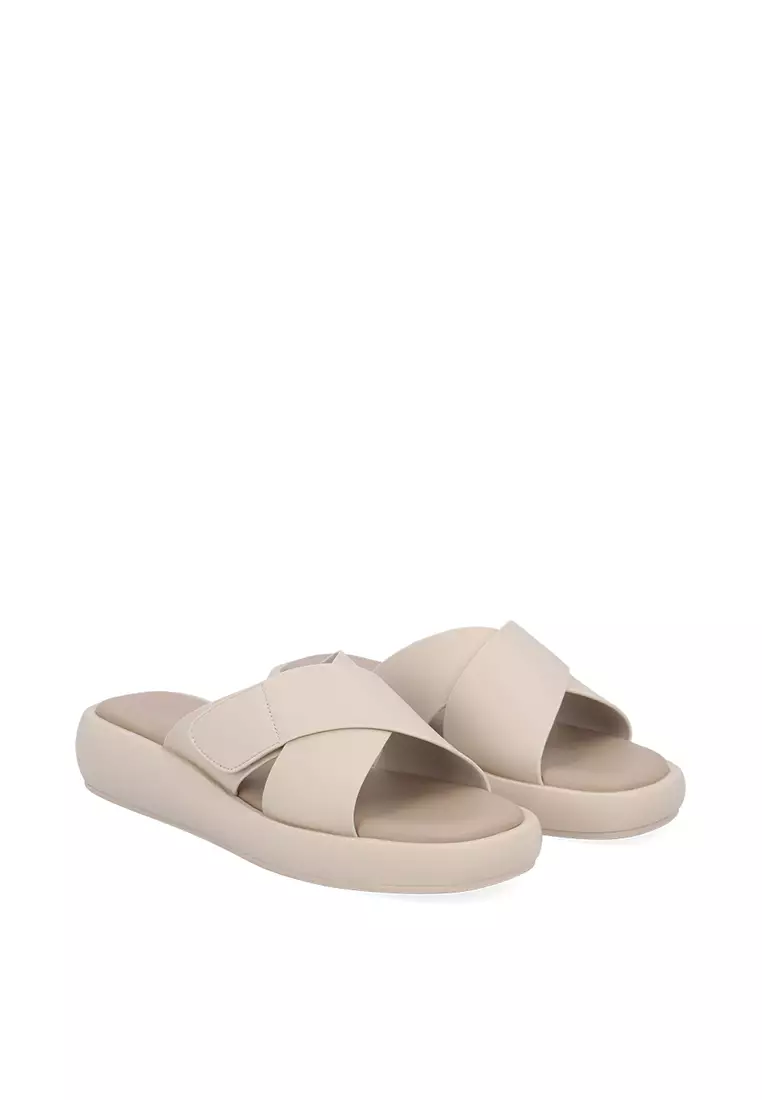 Dark Beige Luna Comfort Flats