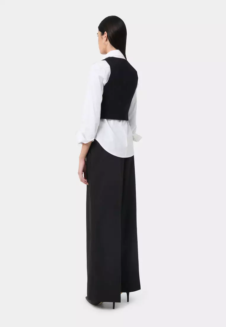 Star Wide Leg Trousers