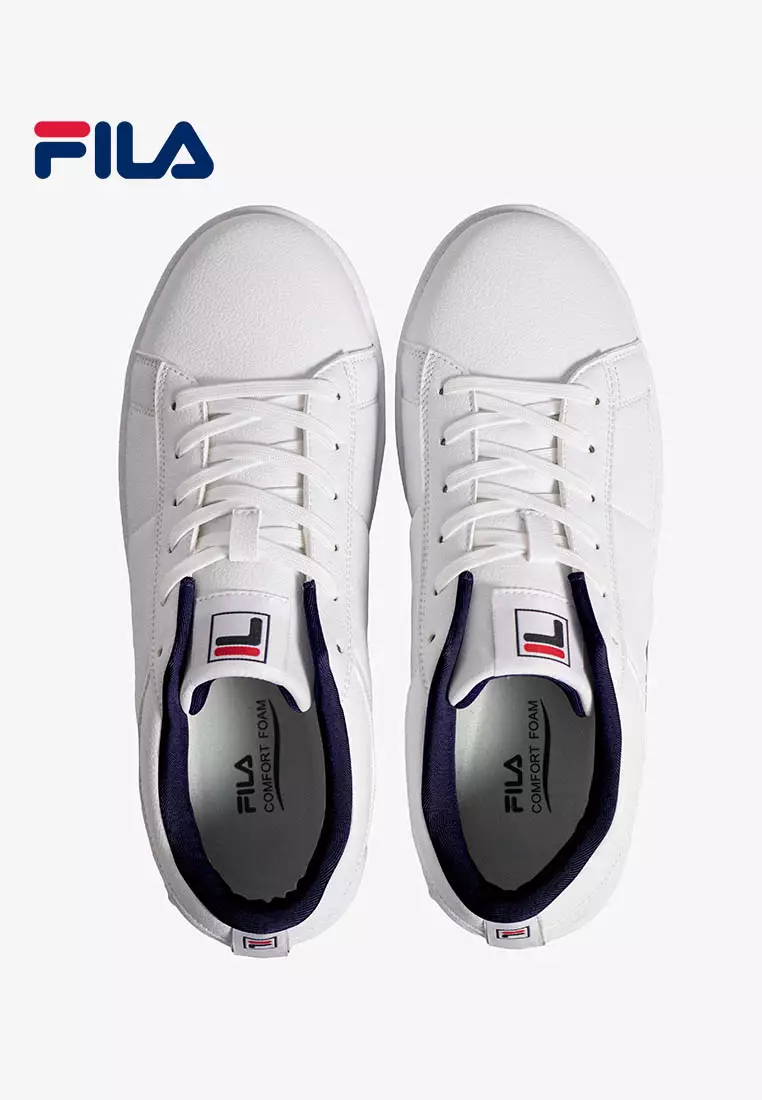 Buy Fila Mens Heritage Maestoso MS White/Navy 2025 Online ZALORA