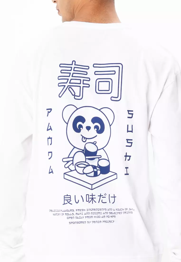 Jual Denim Project Panda Oversized Tee Original 2024 | ZALORA Indonesia