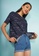 Terranova multi Women's Tie-Front Loose Patterned T-Shirt D6590AA0110905GS_5