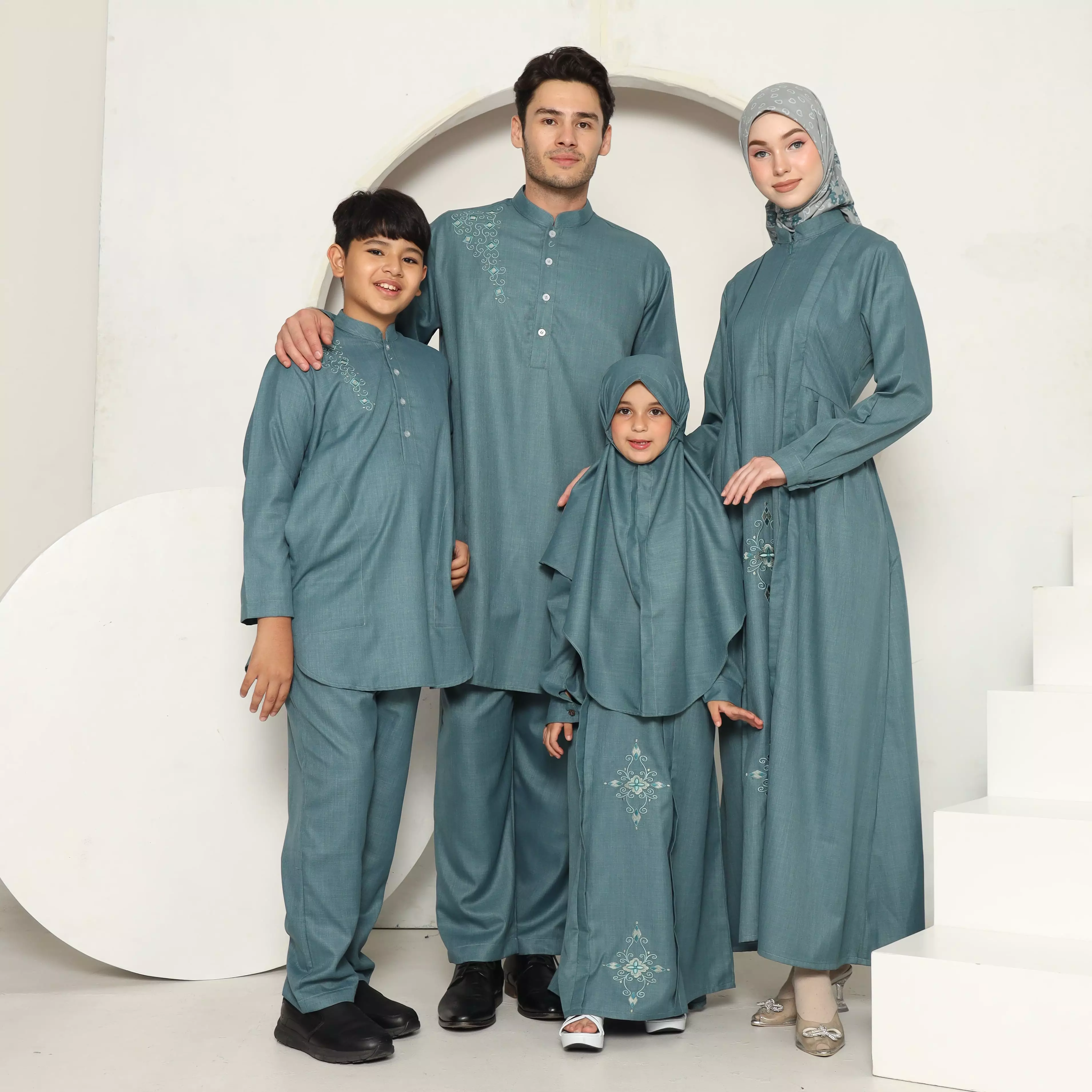 Setelan Baju Koko Sarimbit Kurta Pakistan PK 09 Tosca