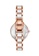 Aries Gold 白色 Aries Gold Enchant L 5036Z Rose Gold and White Watch 46B79ACD86DE2FGS_2