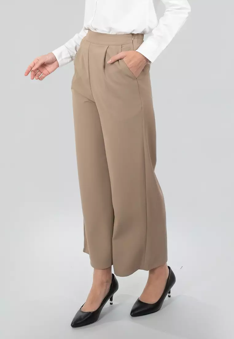 Polo Haus - Women’s Wide Leg Pants WBLP005