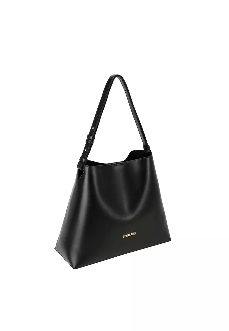 Triangular Shoulder Bag - Noir