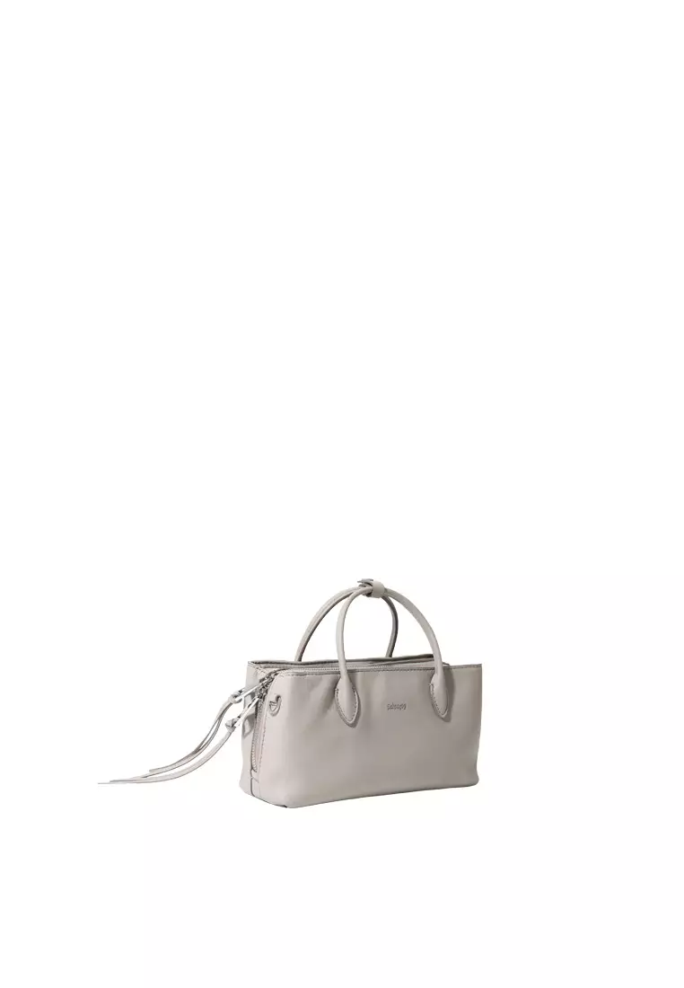 TONA II Top Handle Bag - Dark Almond