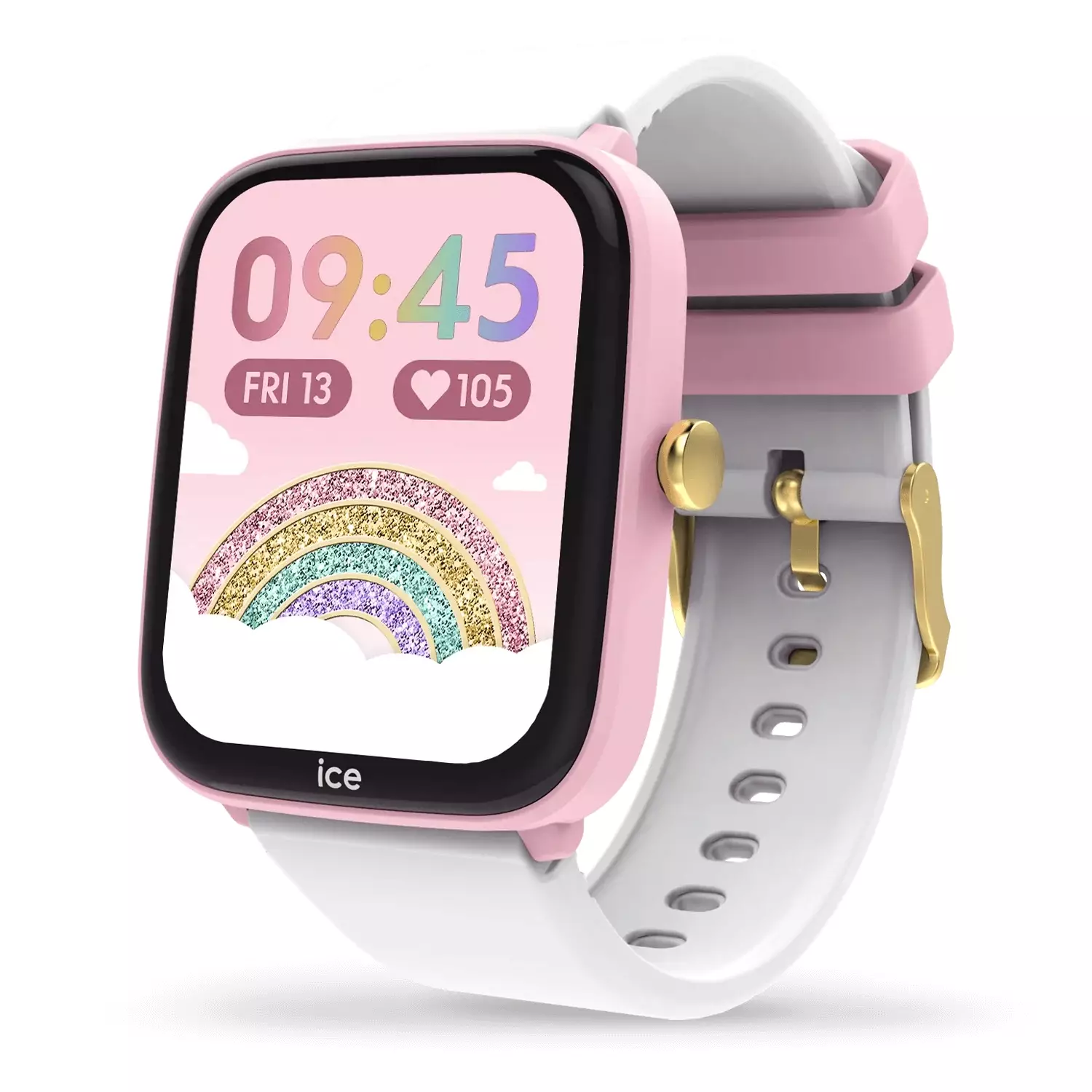 ICE Junior Smart Watch 2.0 rectangular 1.75 - Pink 40x35mm [022797]