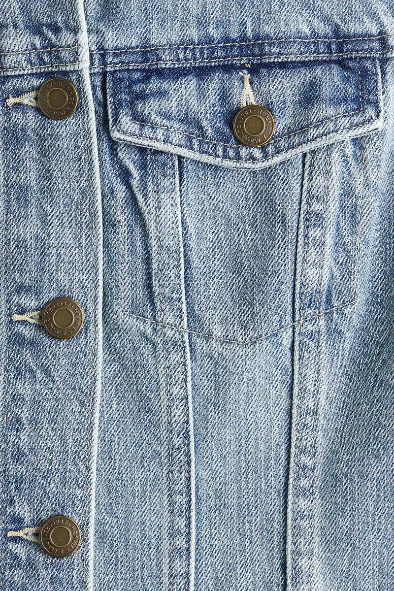 Denim waistcoat