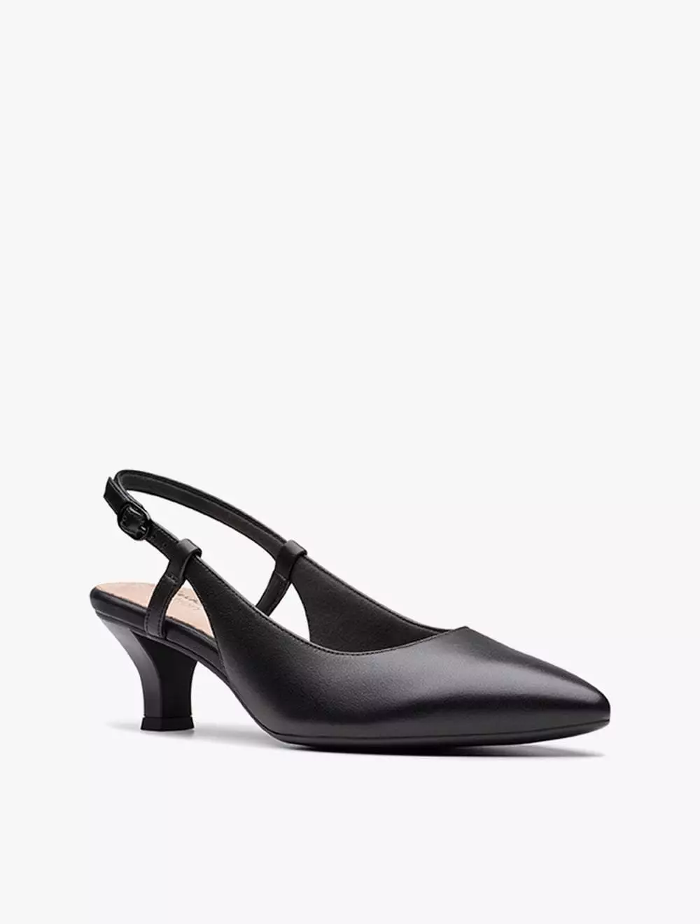 Clarks Kepley Lane Black Leather