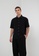 Zalora Studios black Oversized Short Sleeve Shirt F30F9AAE799077GS_2
