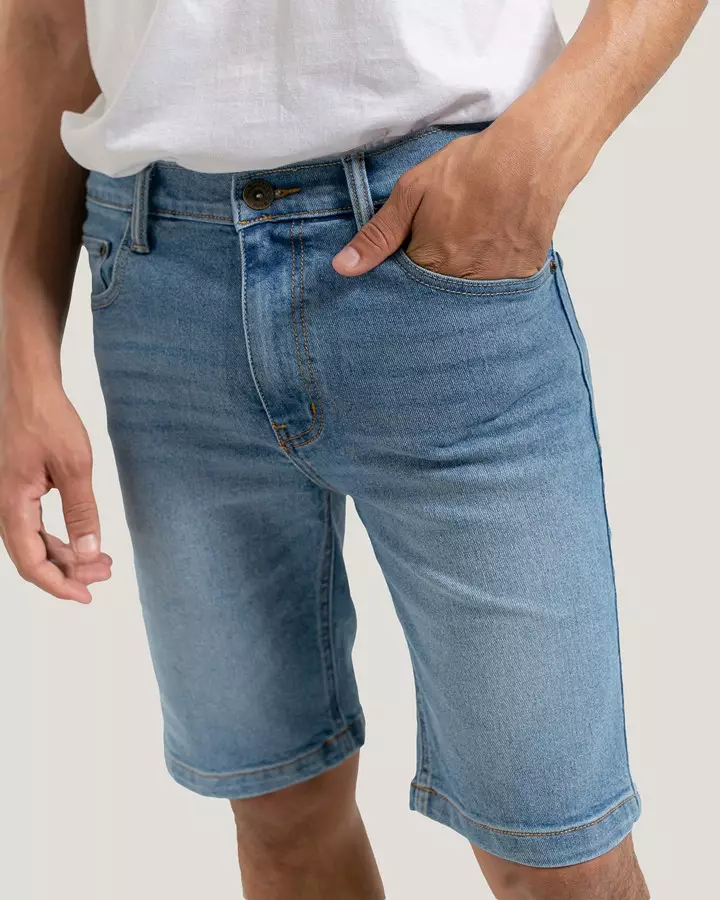 Sharks - 820 Slim Short Jeans - Blue [SGD1D0154]