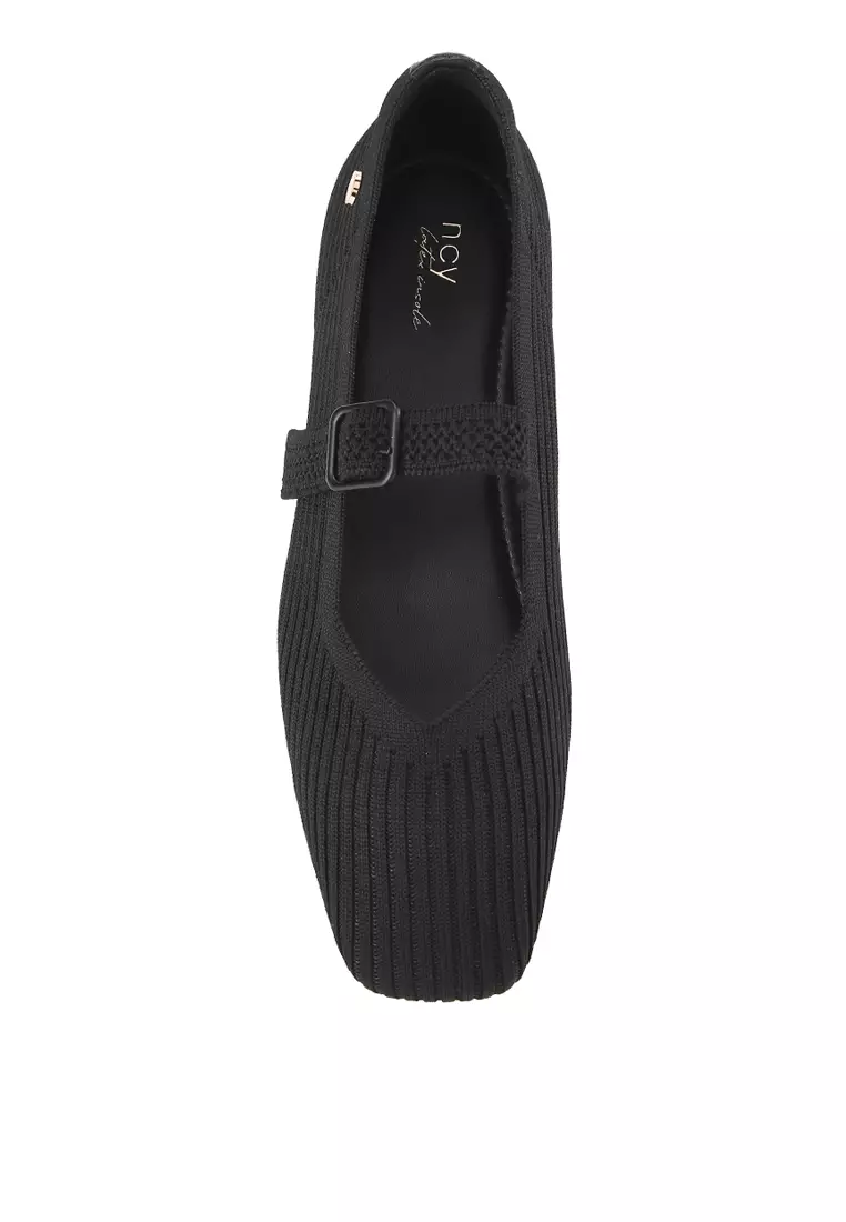 DONNA J2527-1 FLATSHOES BLACK