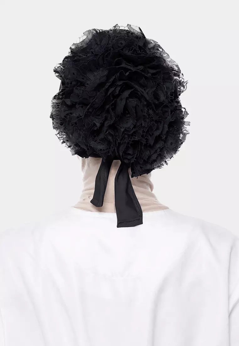 Ciput Hijab Brukat Inner Turkey Brocade - Midnight