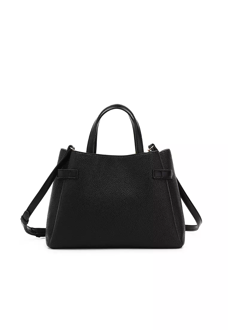 Women's Top Handle Bag / Sling Bag / Crossbody Bag / Shoulder Bag (Tas Tangan Wanita / Tas Selempang Wanita / Tas Bahu Wanita) - Hitam