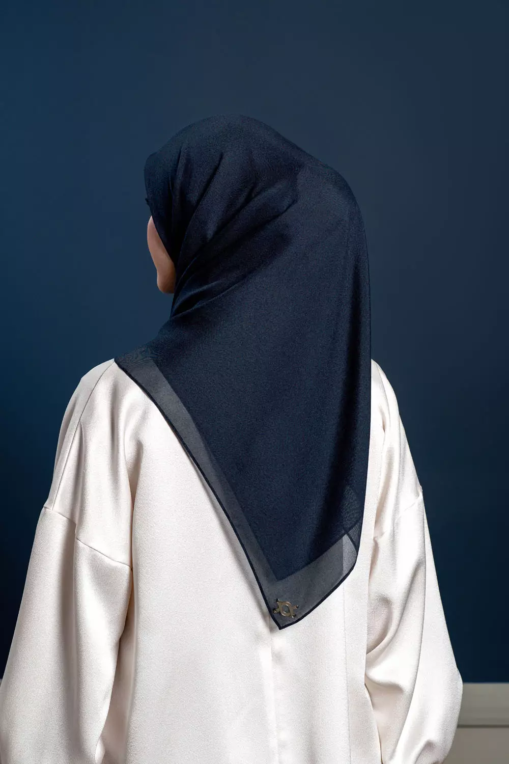 Klamby - Nima Scarf Ink Ocean