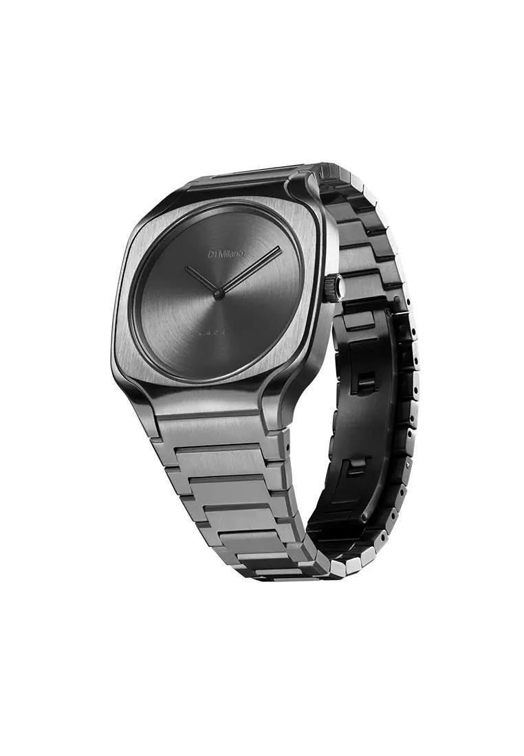 Gun Frame Square Bracelet Watch, 37 mm
