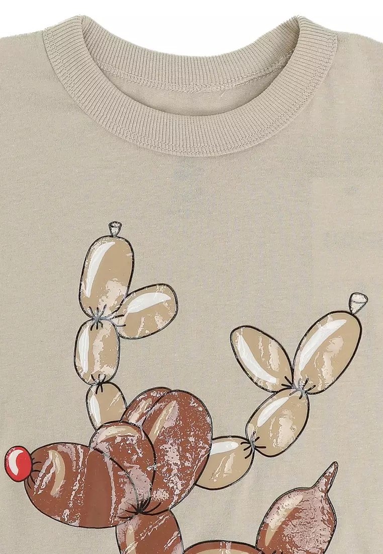 70/30 棉: Jonny 短袖印花T恤