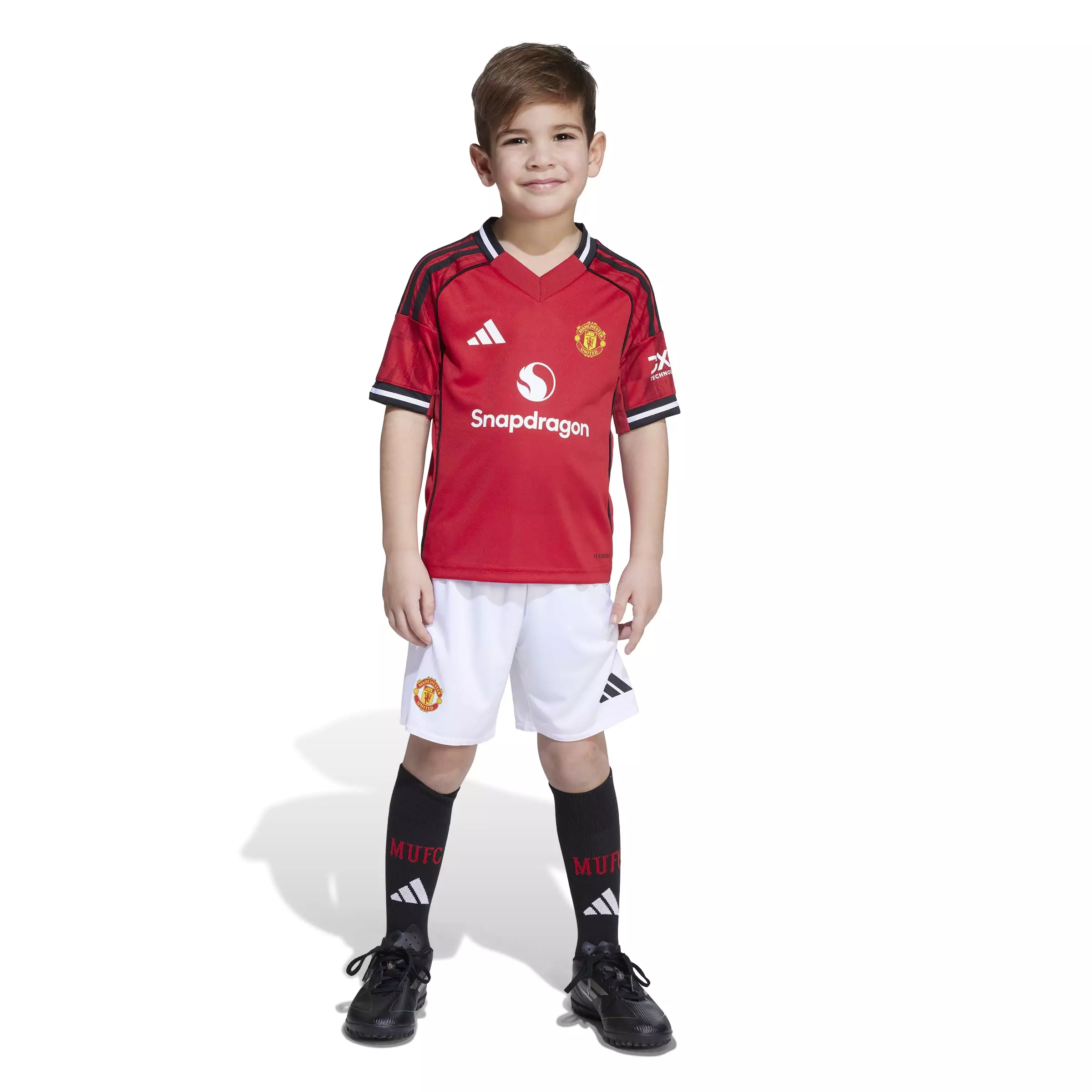 ADIDAS Manchester United 25/26 Home Mini Kit Kids JP3019 - Jersey Mini Set (Red)