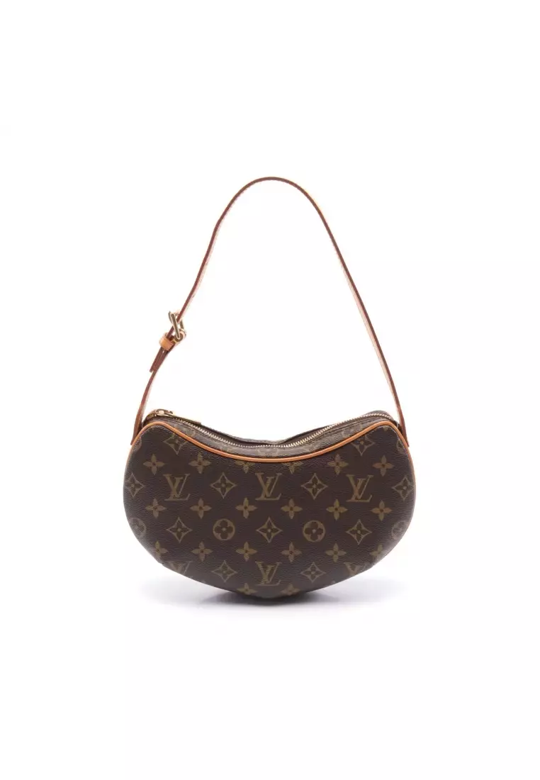 Louis Vuitton Monogram Lockit Horizontal Large Bowling Bag Brown