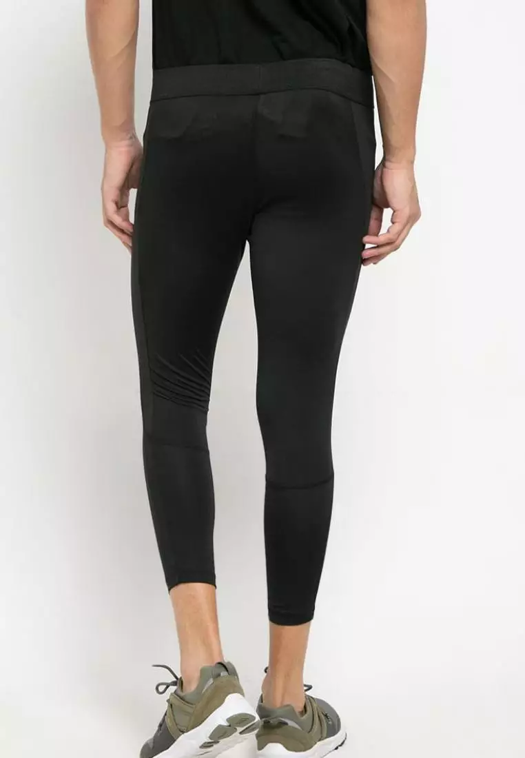 MB065 Pro Long Legging Olahraga Pria Black