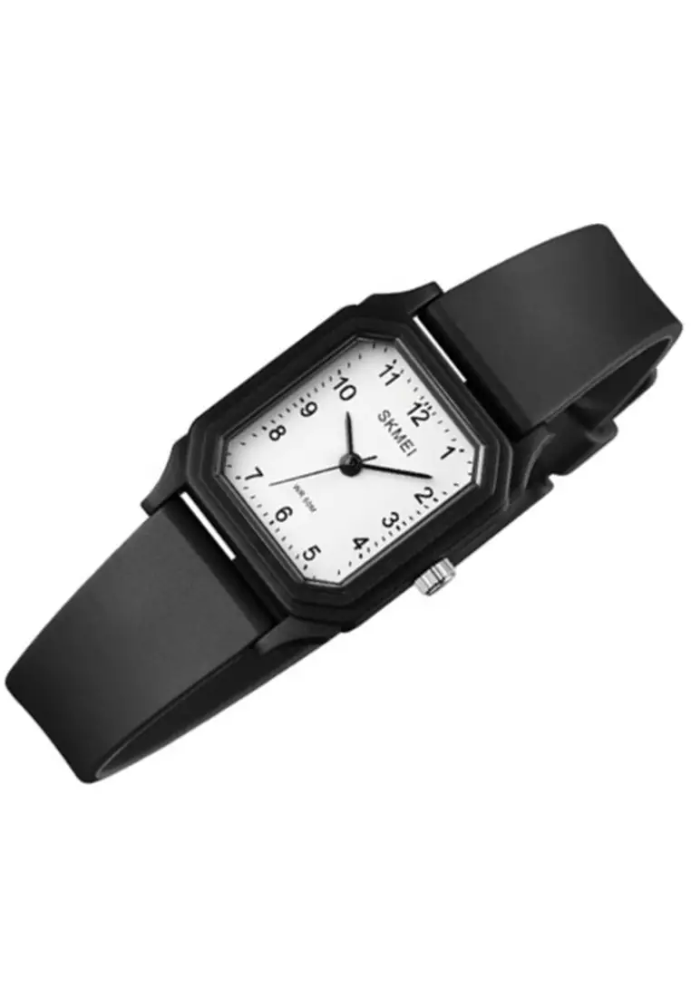 Jam Tangan Wanita Casual Analog Waterproof Strap Tali Material PU UY78 ORIGINAL