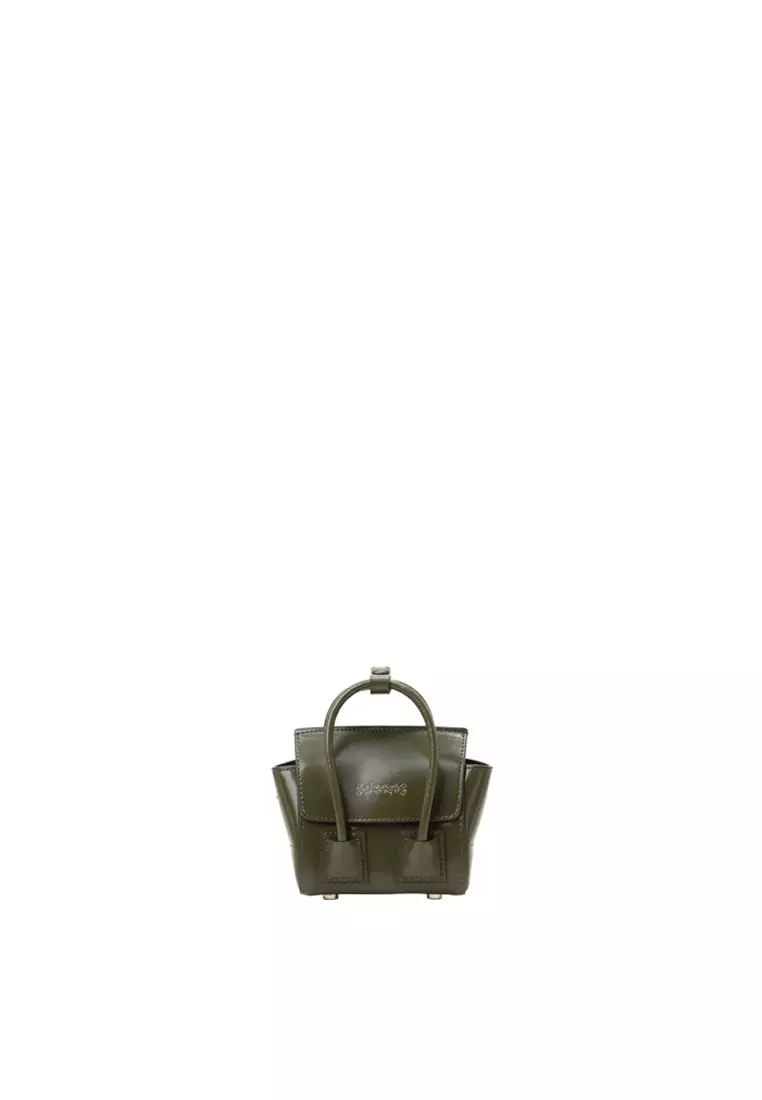 [Online Exclusive] UNNI Nano Top Handle Bag - Olive