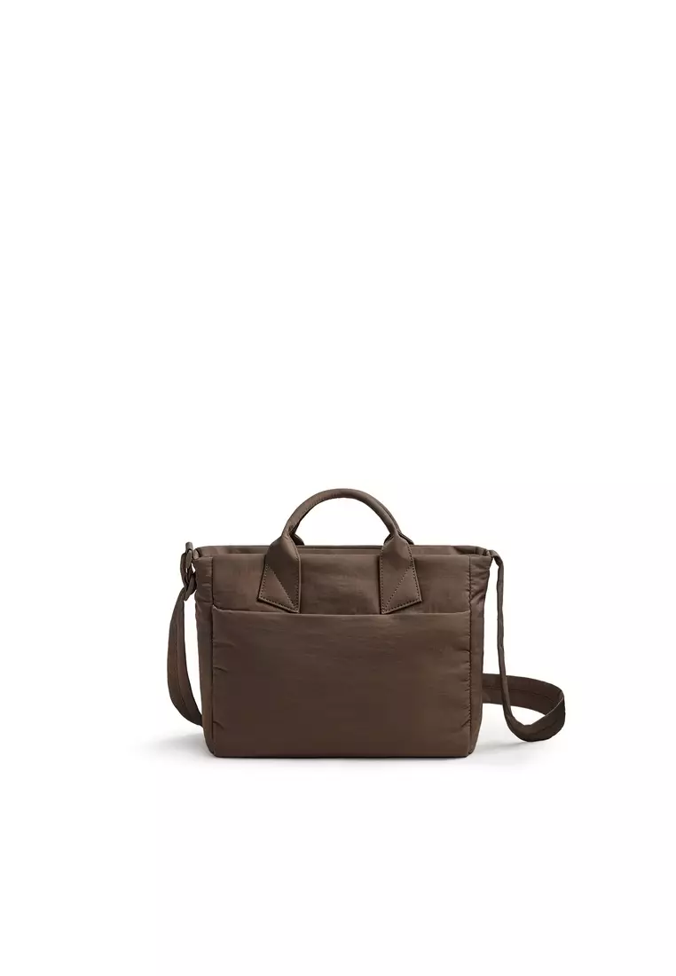 Poofah Tote Bag - Dark Oak