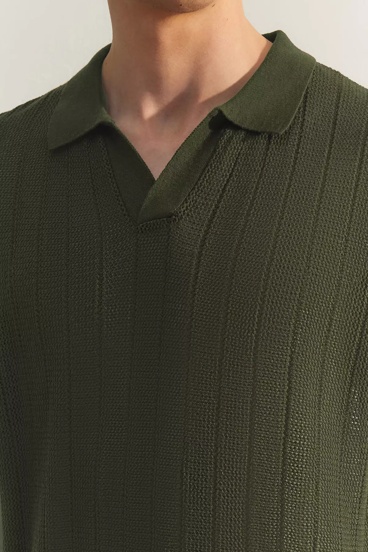 Knitted Polo Shirt