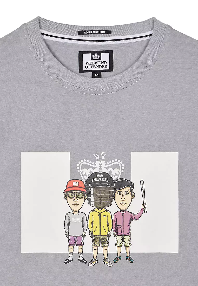 MENS SMOKEY WEEKEND GRAPHIC TEE