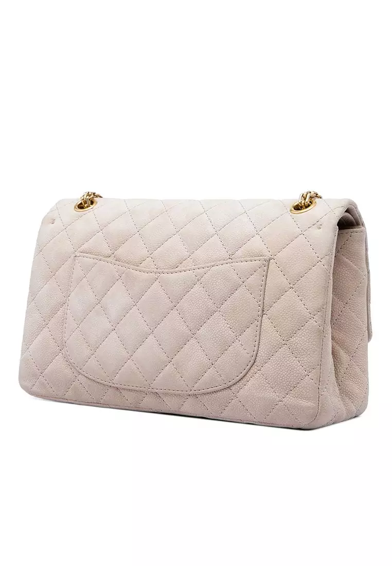 Pre-Loved Chanel Quilted Caviar Reissue 2.55 Double Flap 226