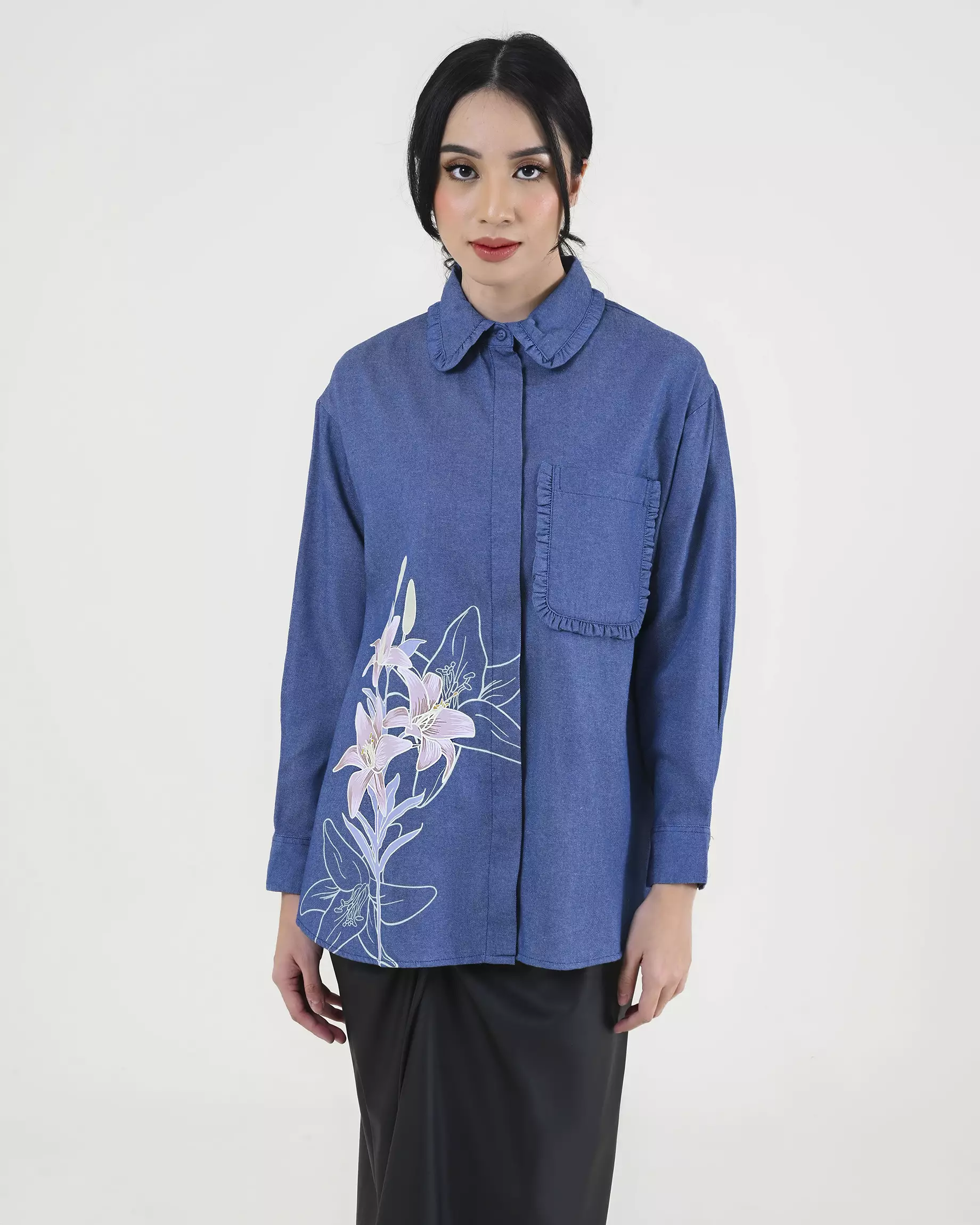 Geulis.id LULU SHIRT - Denimlily