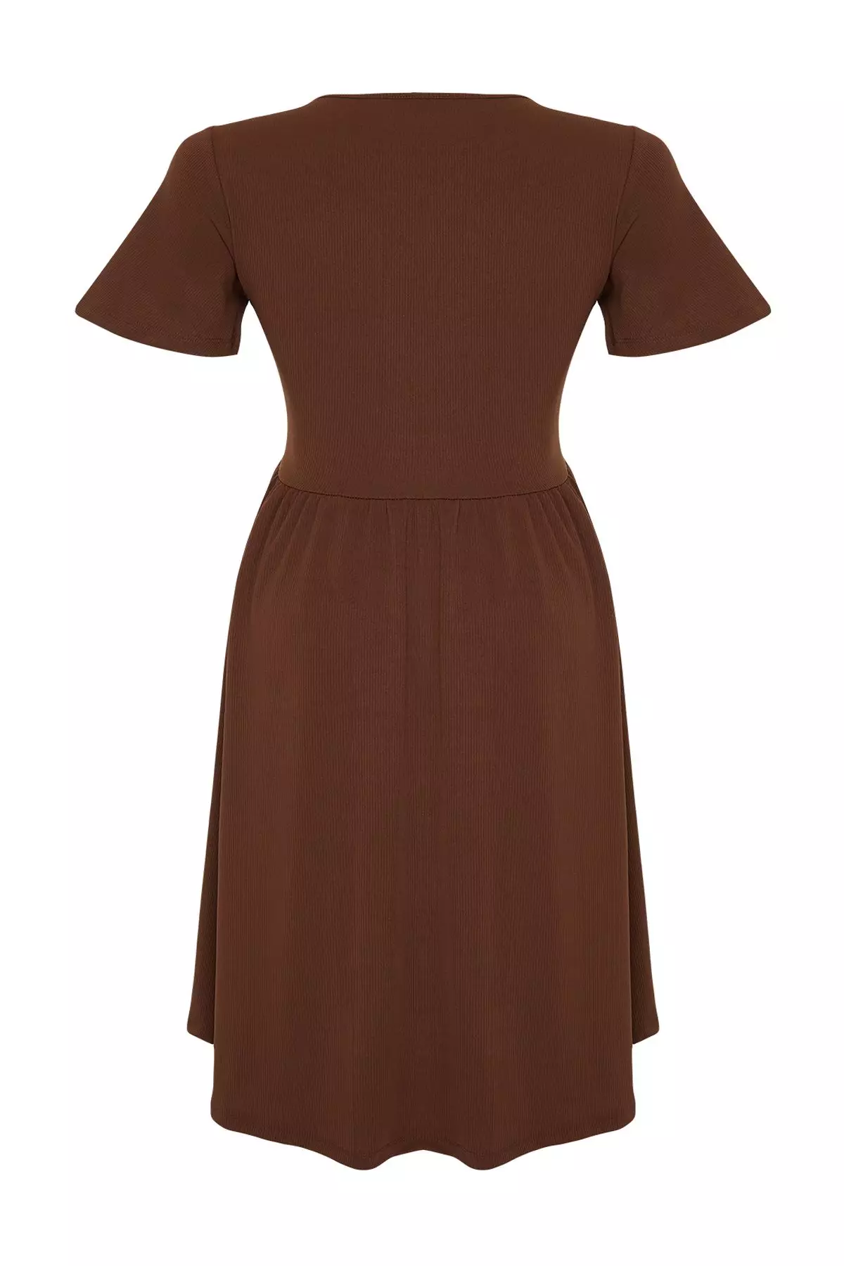 Plus Size Scoop Neck Midi Dress