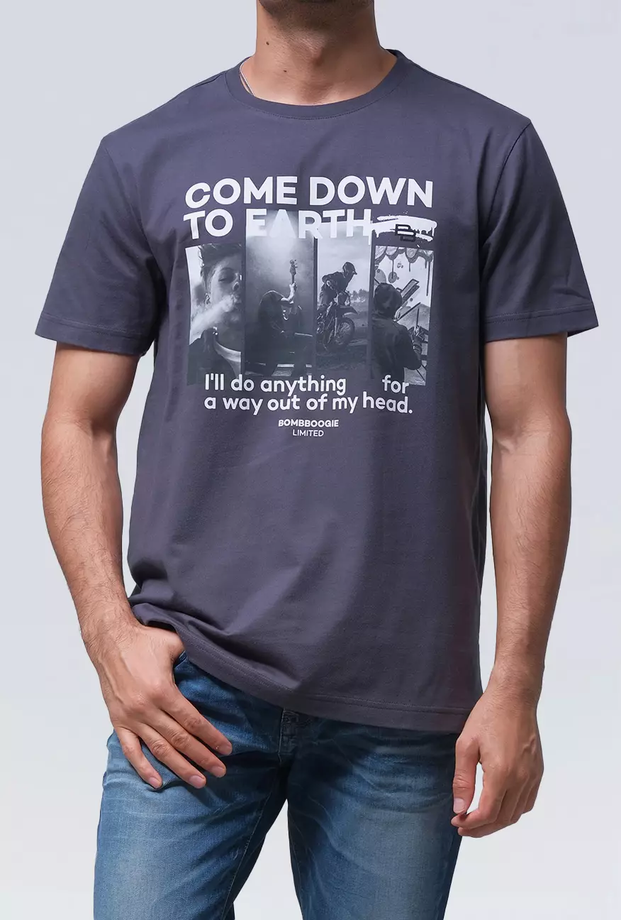 Kaos Pria Slimfit Lifty