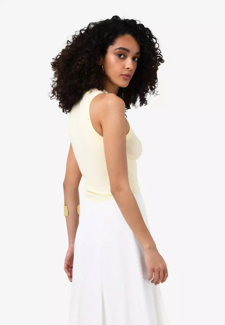 Devon Cotton Blend Singlet